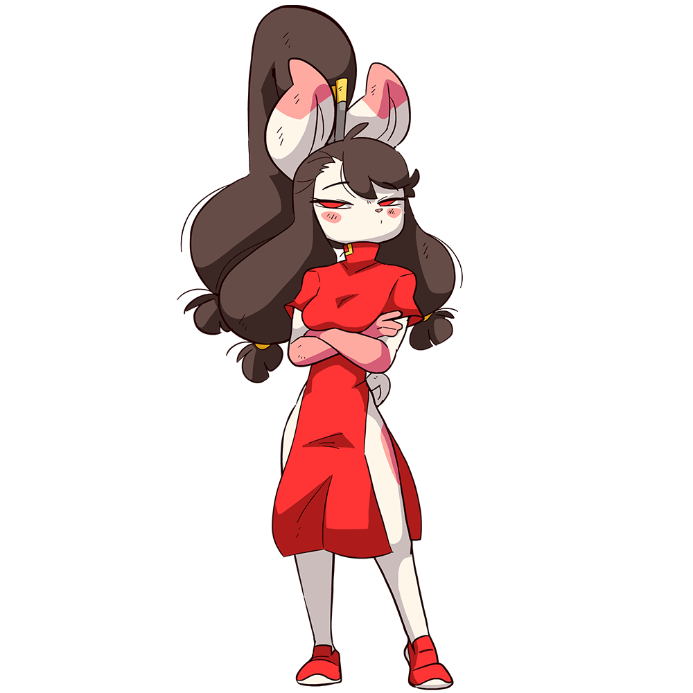 Yumi Pig Sticker from Diives (Sfw)